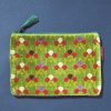 Accessoires Les Touristes | Les Touristes — Trousse L Velours Tara Green