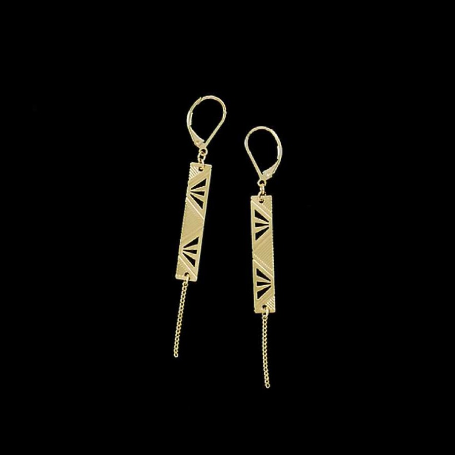 Bijoux Amélie Blaise | Am Lie Blaise — Boucles D'Oreilles Rythmes Dor Es