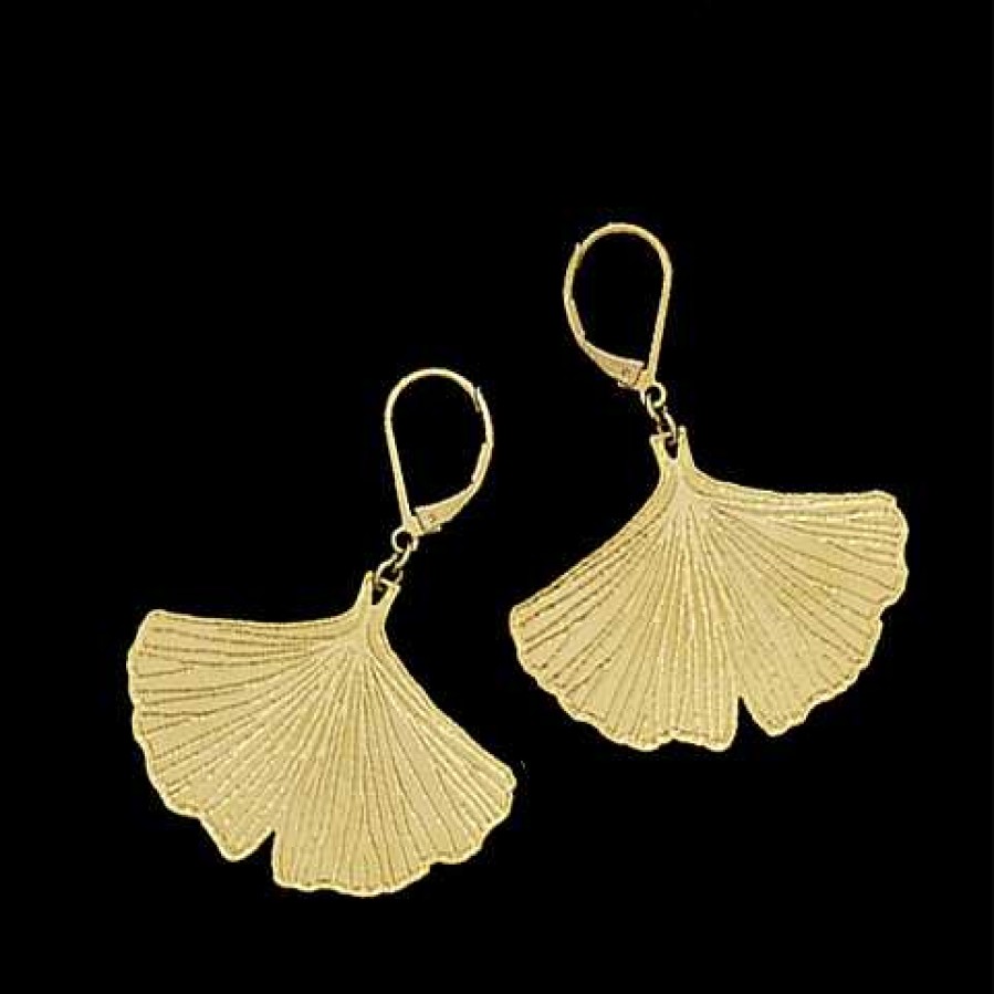 Bijoux Amélie Blaise | Am Lie Blaise — Boucles Gingko Dor Es