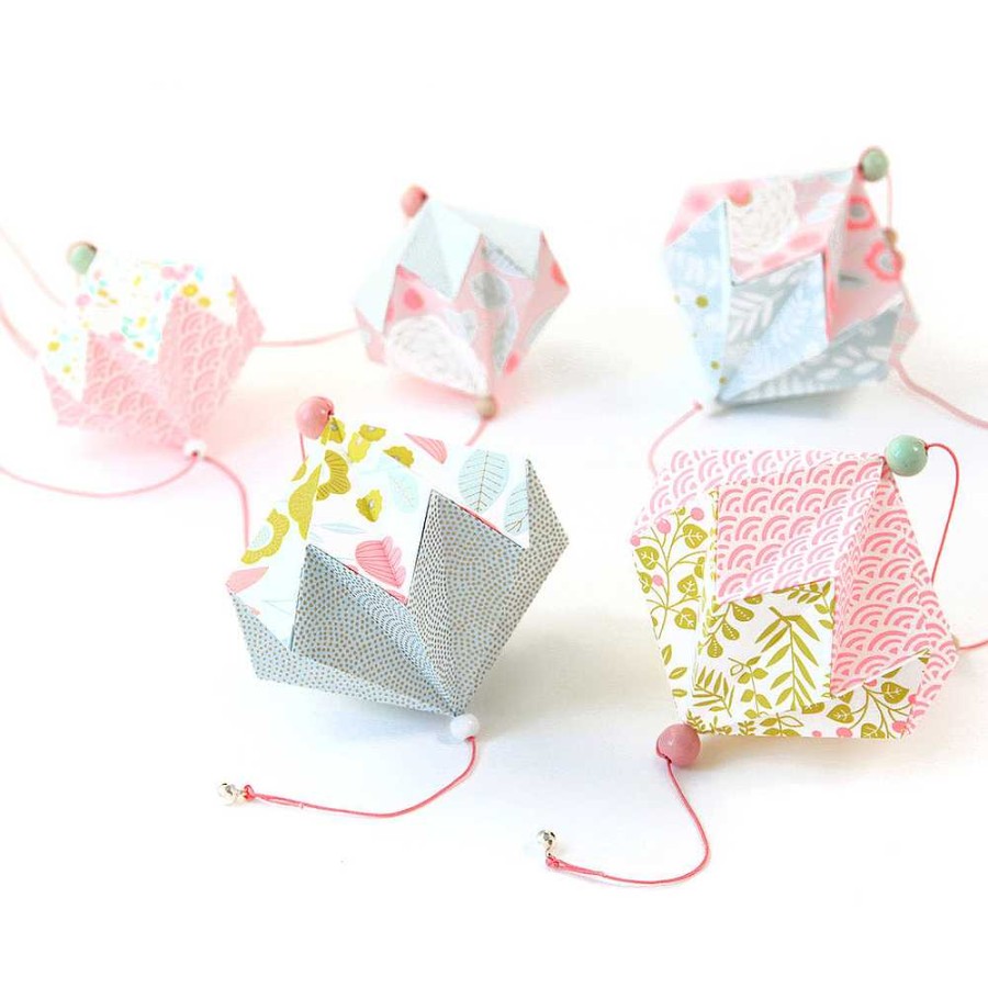 Papeterie Adeline Klam | Adeline Klam — Kit Pampilles Origami Litchi