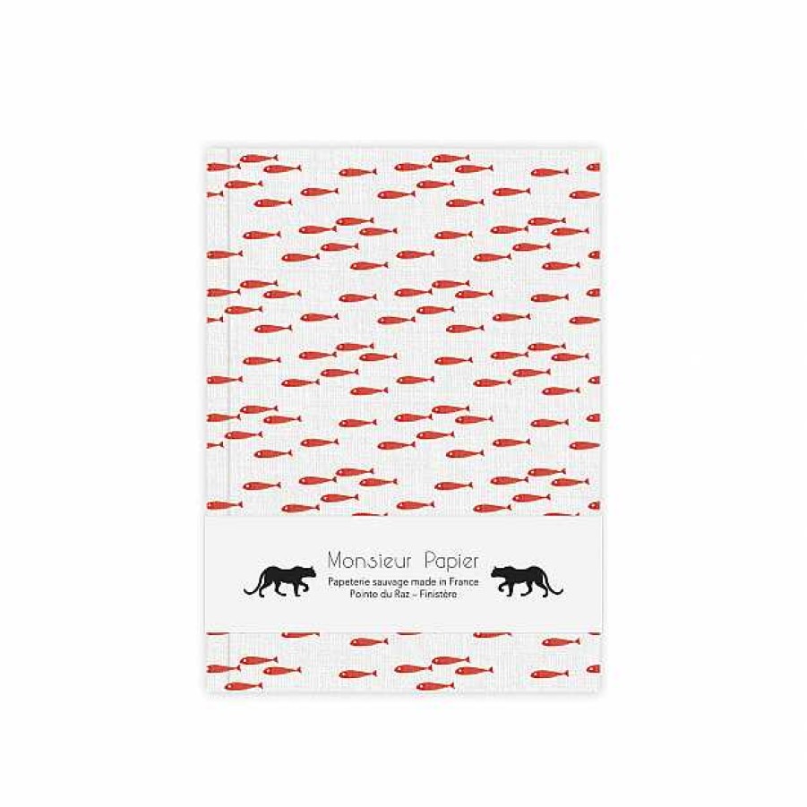 Papeterie Monsieur Papier | Monsieur Papier — Carnet Poissons Rouges