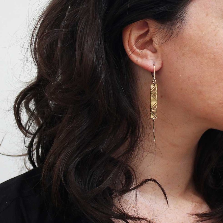 Bijoux Amélie Blaise | Am Lie Blaise — Boucles D'Oreilles Rythmes Dor Es