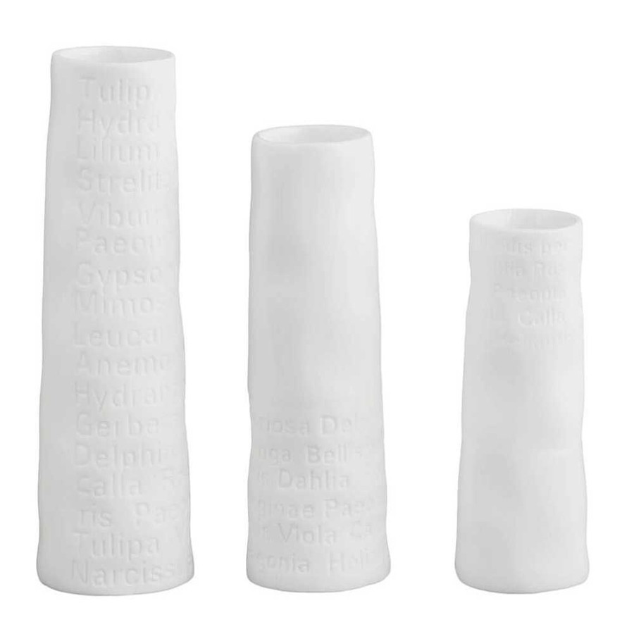 D Coration Räder | R Der — Set De 3 Mini Vases Poetry