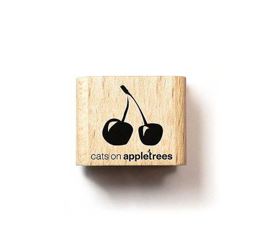 Papeterie Cats on appletrees | Cats On Appletrees — Tampon Cerises