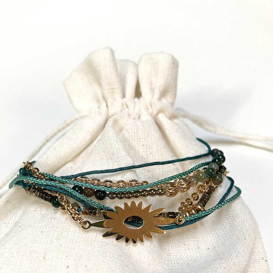 Bijoux Omacoo | Omacoo — Bracelet Tiffany Turquoise