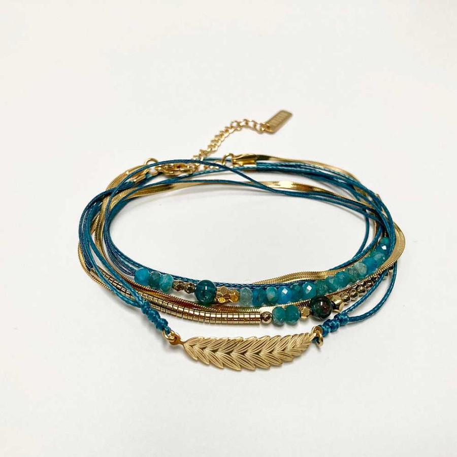 Bijoux Omacoo | Omacoo — Bracelet Camille Bleu