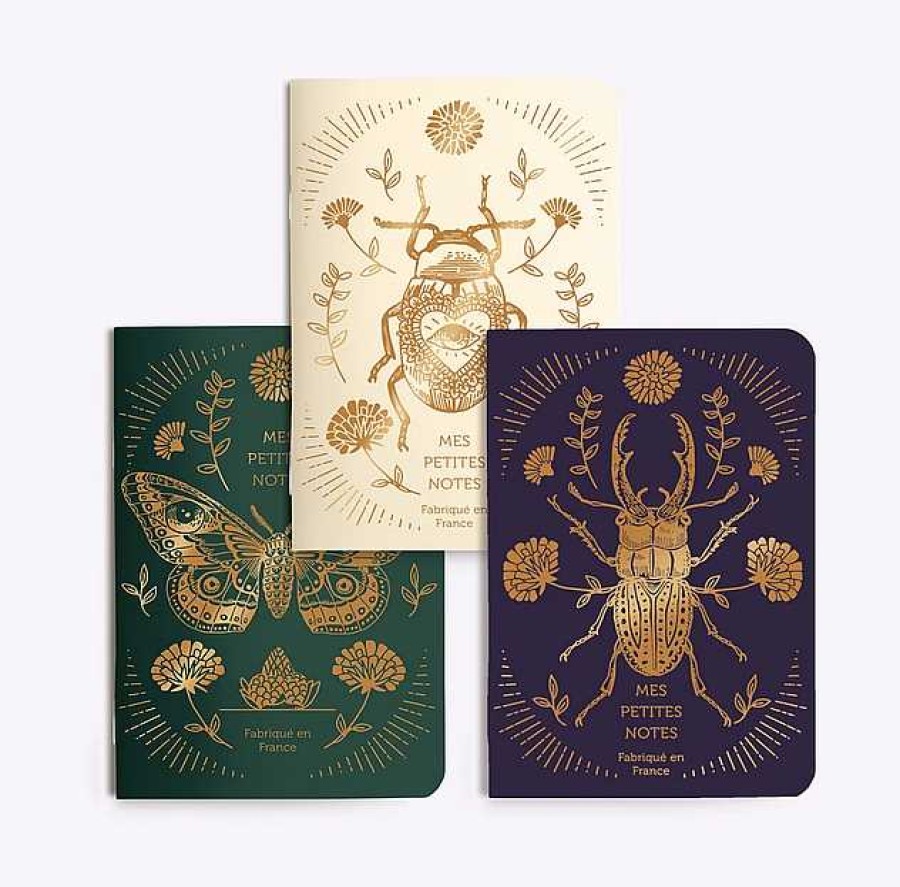 Papeterie Les Éditions du Paon | Les Ditions Du Paon — Carnet De Poche Insectes