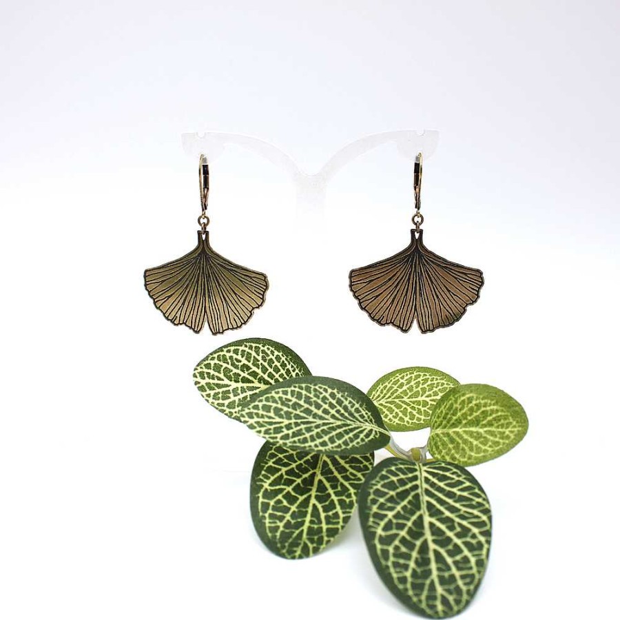 Bijoux Amélie Blaise | Am Lie Blaise — Boucles Gingko