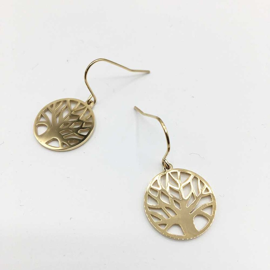 Bijoux Omacoo | Omacoo — Boucles D'Oreilles Arbre De Vie